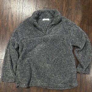 Cozy Gray Pullover Sweater